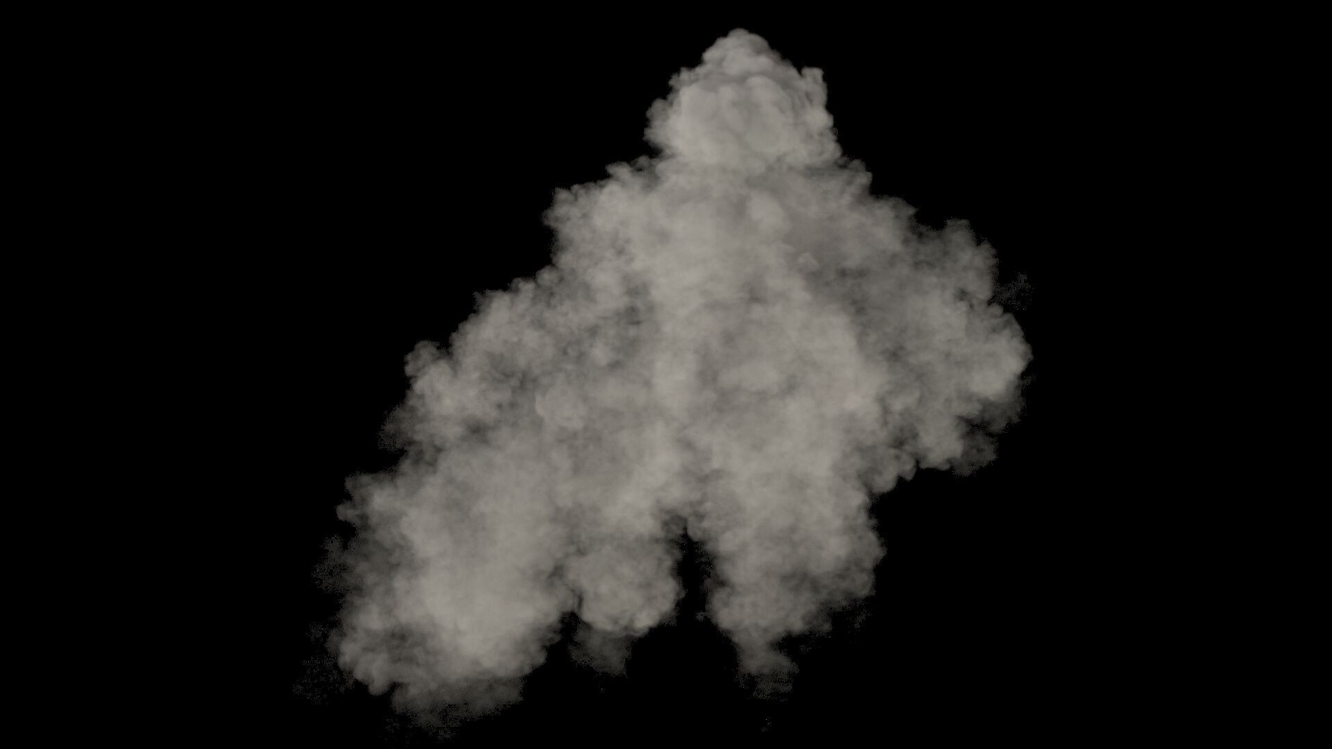 Mortar Explosion 2 VDB 3D model_3