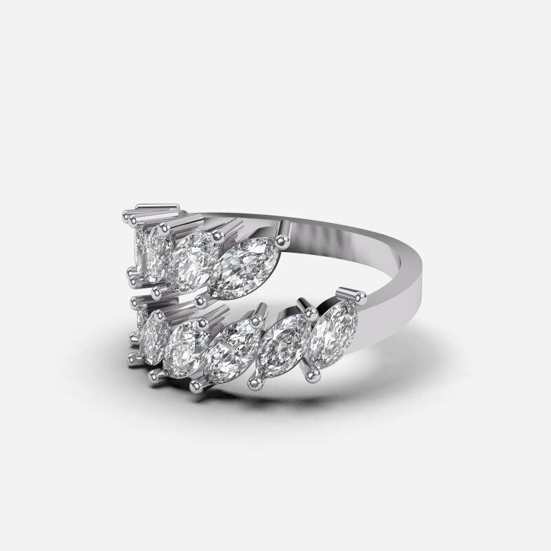 diamond Ring 3D print model_9