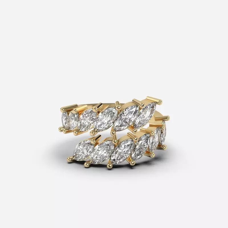 diamond Ring 3D print model_0