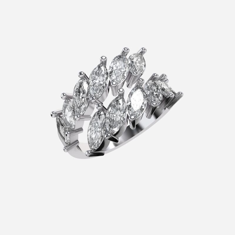 diamond Ring 3D print model_10