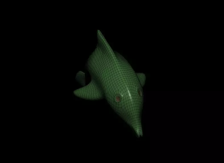 Dolphin Base Meshes 3 Models 3D print model_0