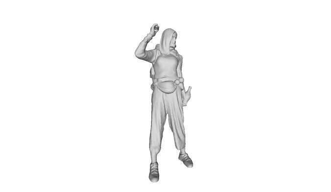 Printle TS Femme 992 P 3D print model