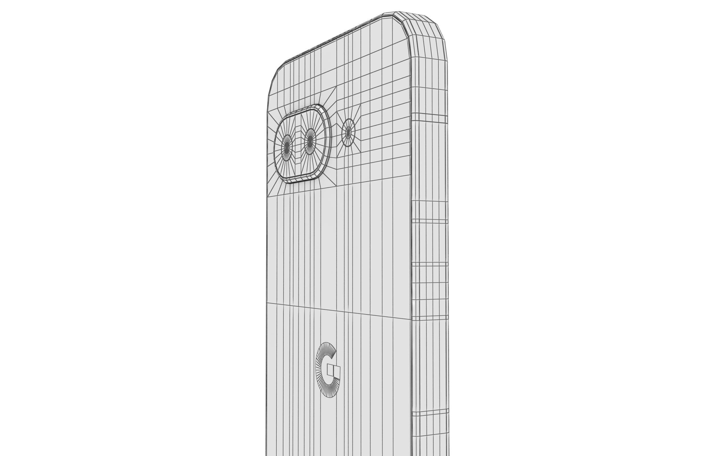 Google Pixel 9a Peony 3D model_23