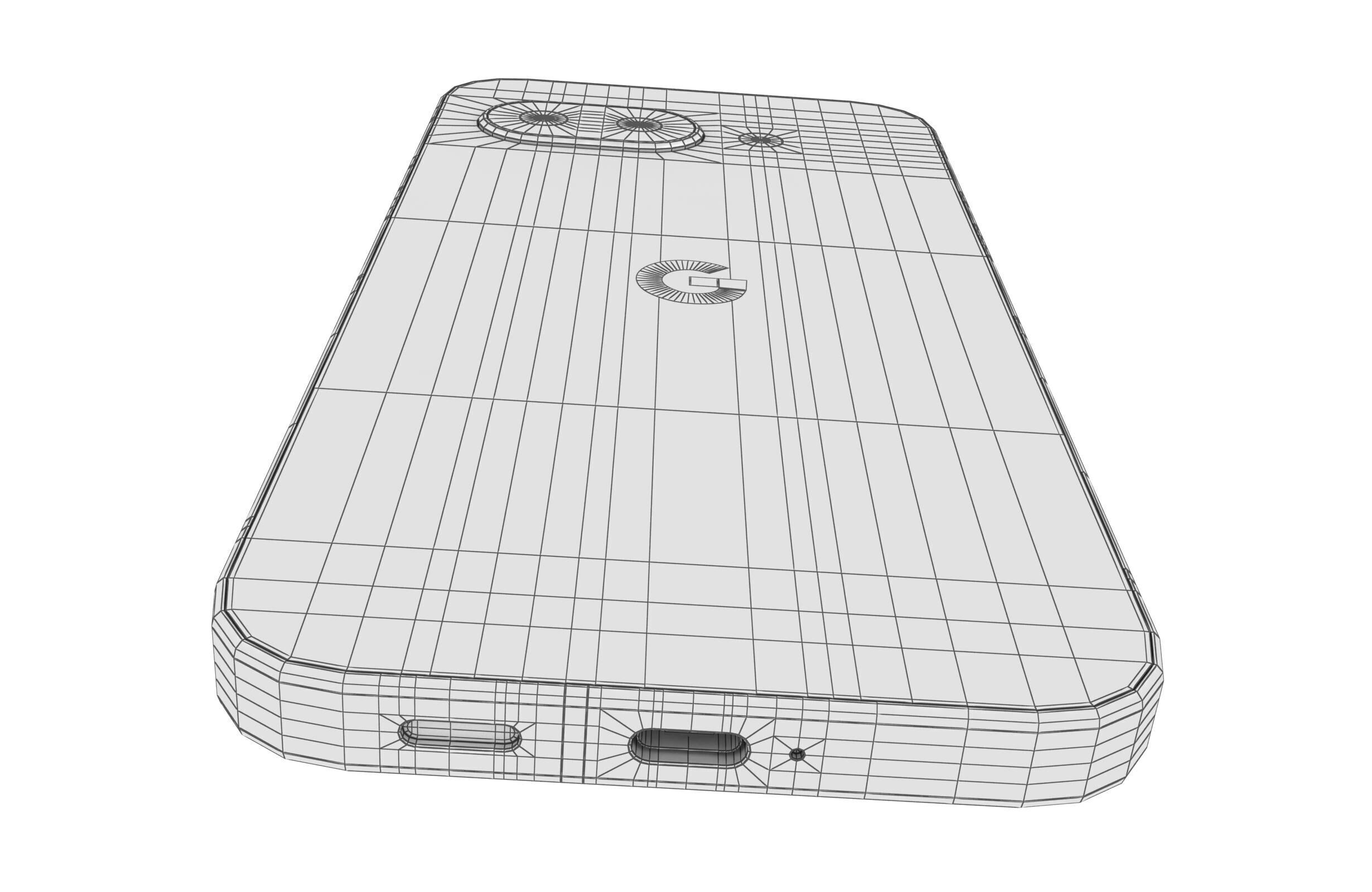 Google Pixel 9a Peony 3D model_21