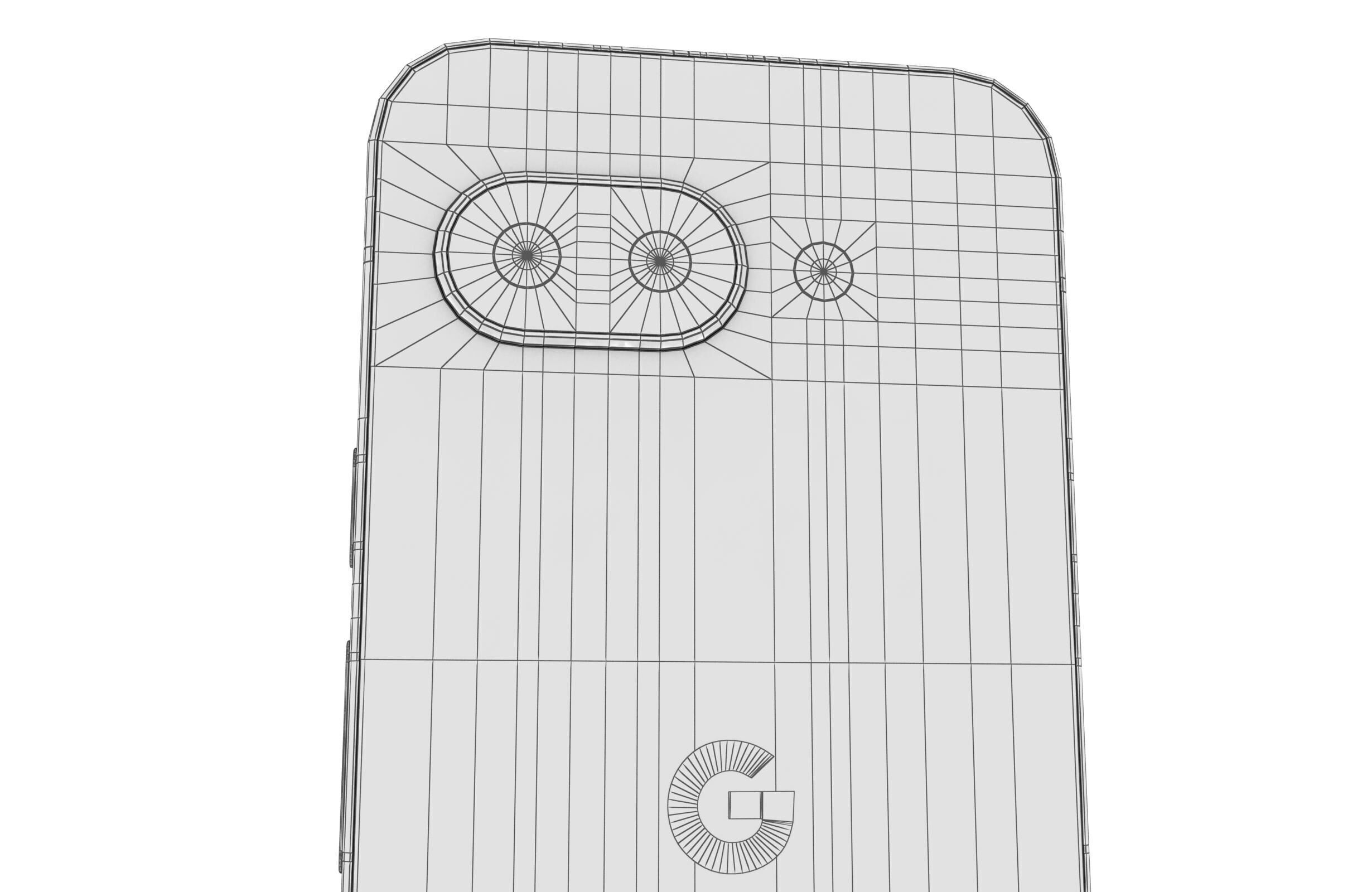 Google Pixel 9a Peony 3D model_20