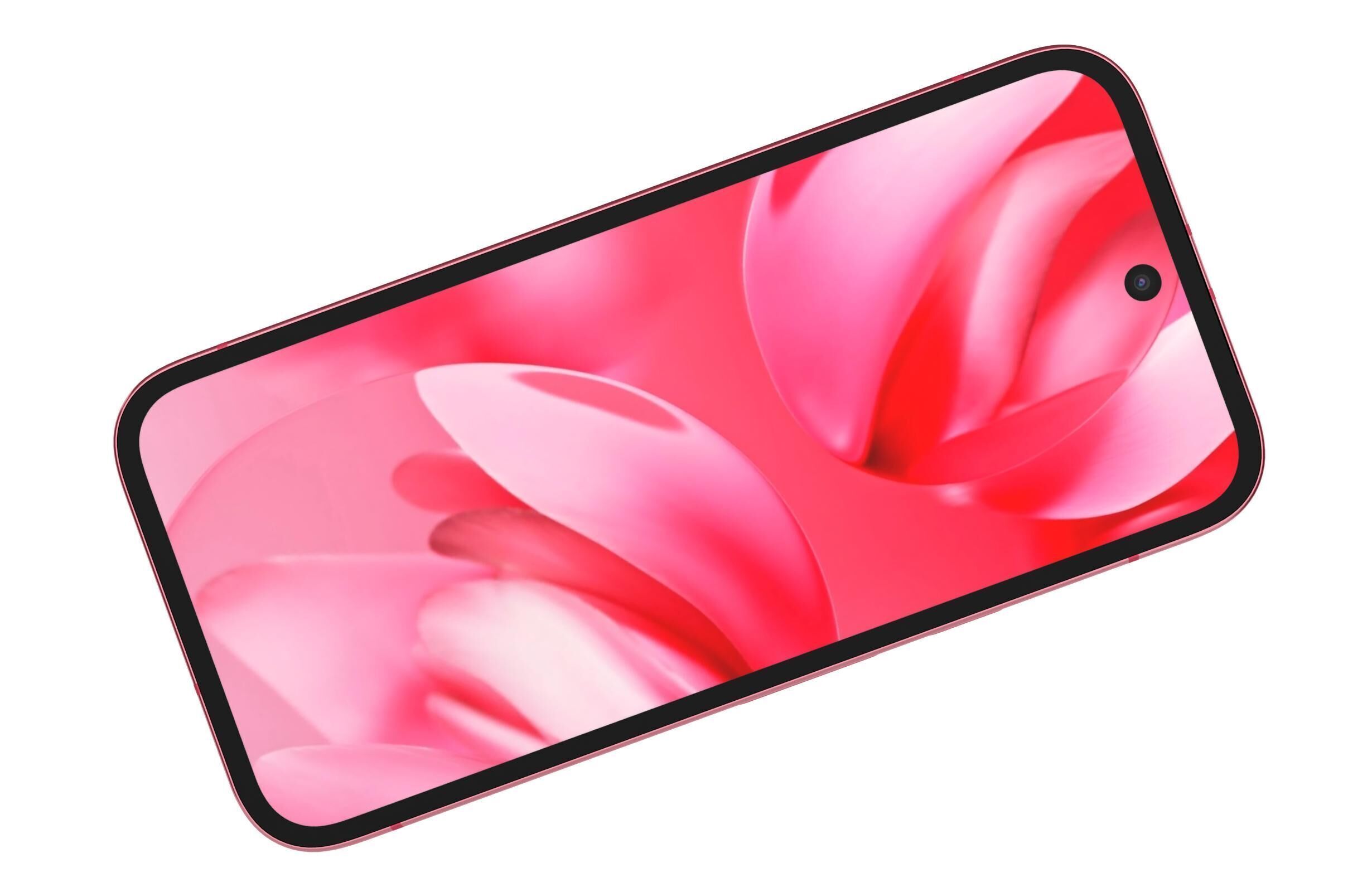 Google Pixel 9a Peony 3D model_7