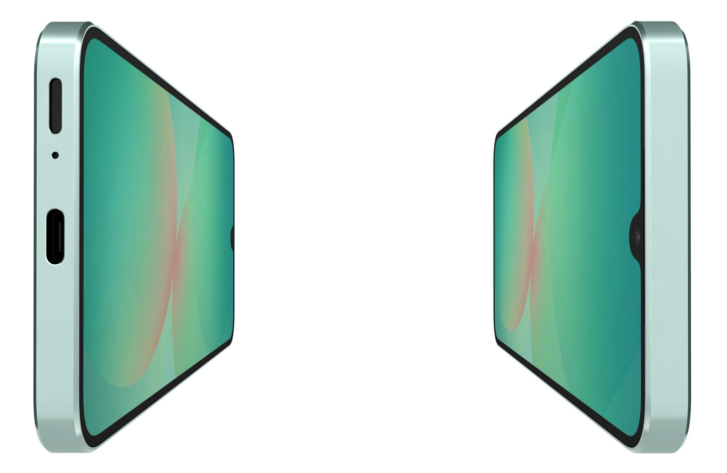 Samsung Galaxy A26 Green 3D model_9