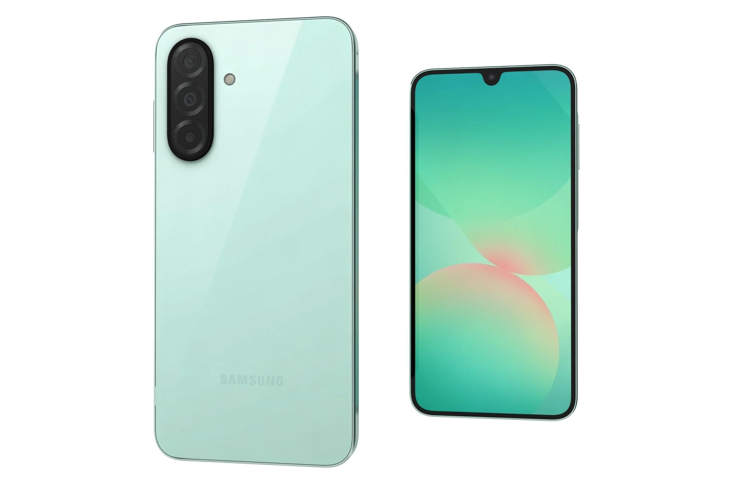 Samsung Galaxy A26 Green 3D model_8