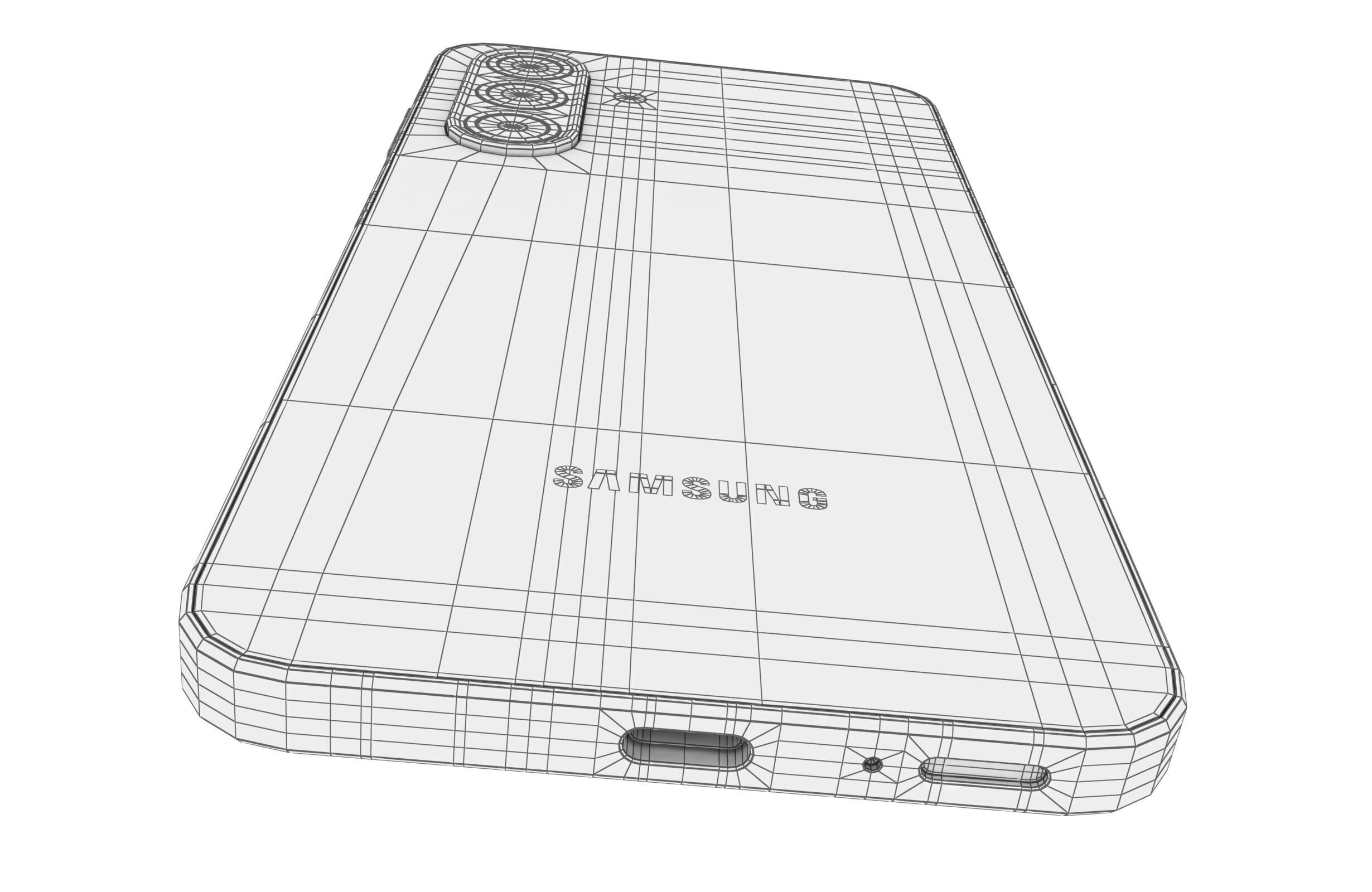 Samsung Galaxy A26 Green 3D model_21