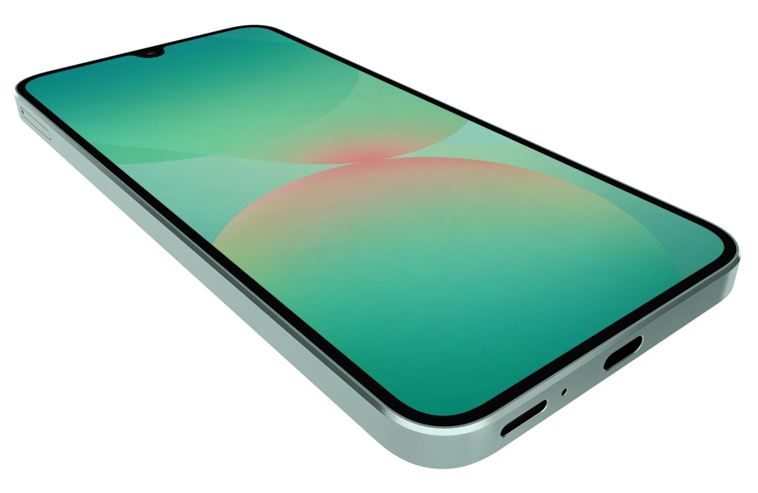 Samsung Galaxy A26 Green 3D model_11