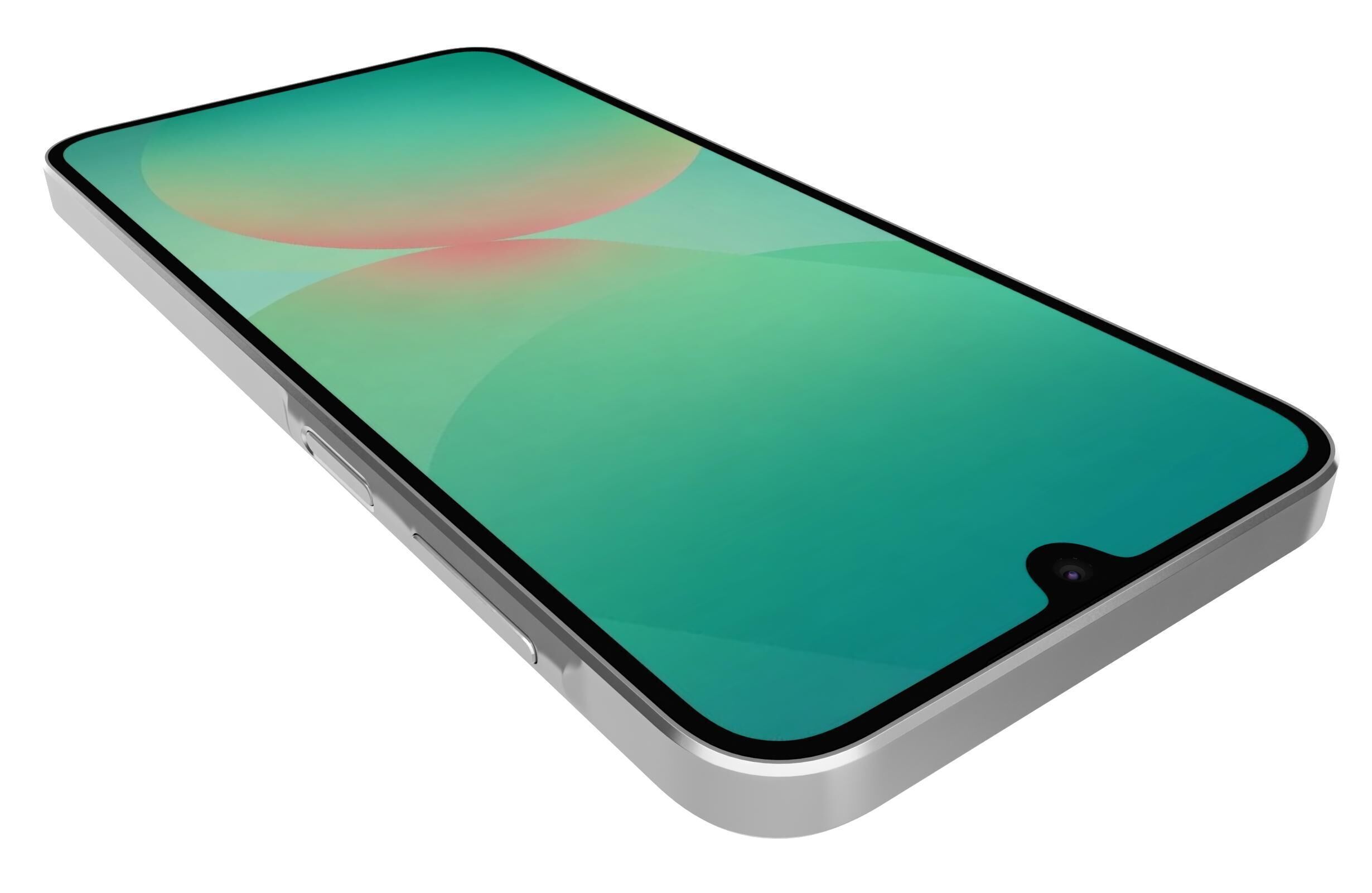 Samsung Galaxy A26 White 3D model_12