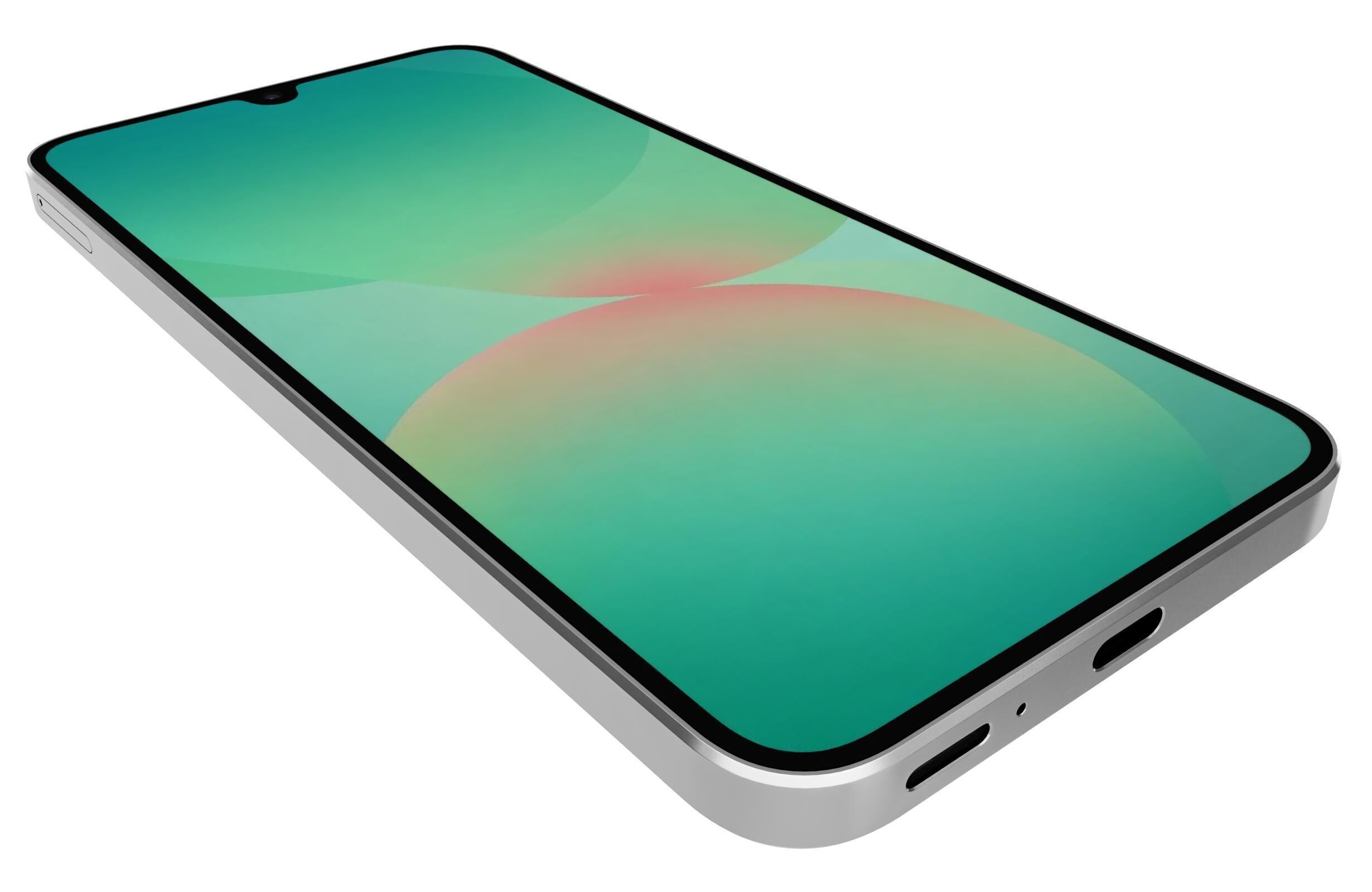 Samsung Galaxy A26 White 3D model_10