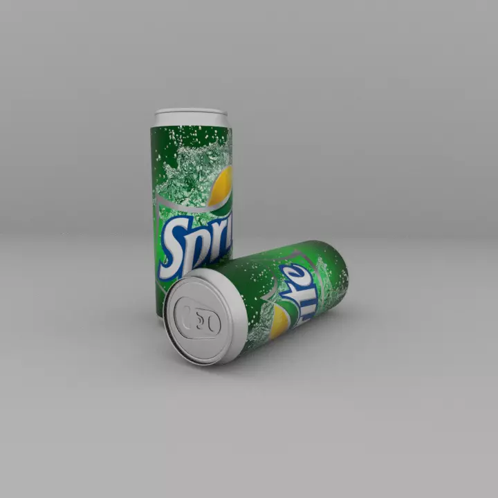 Aluminum Can Free 3D model