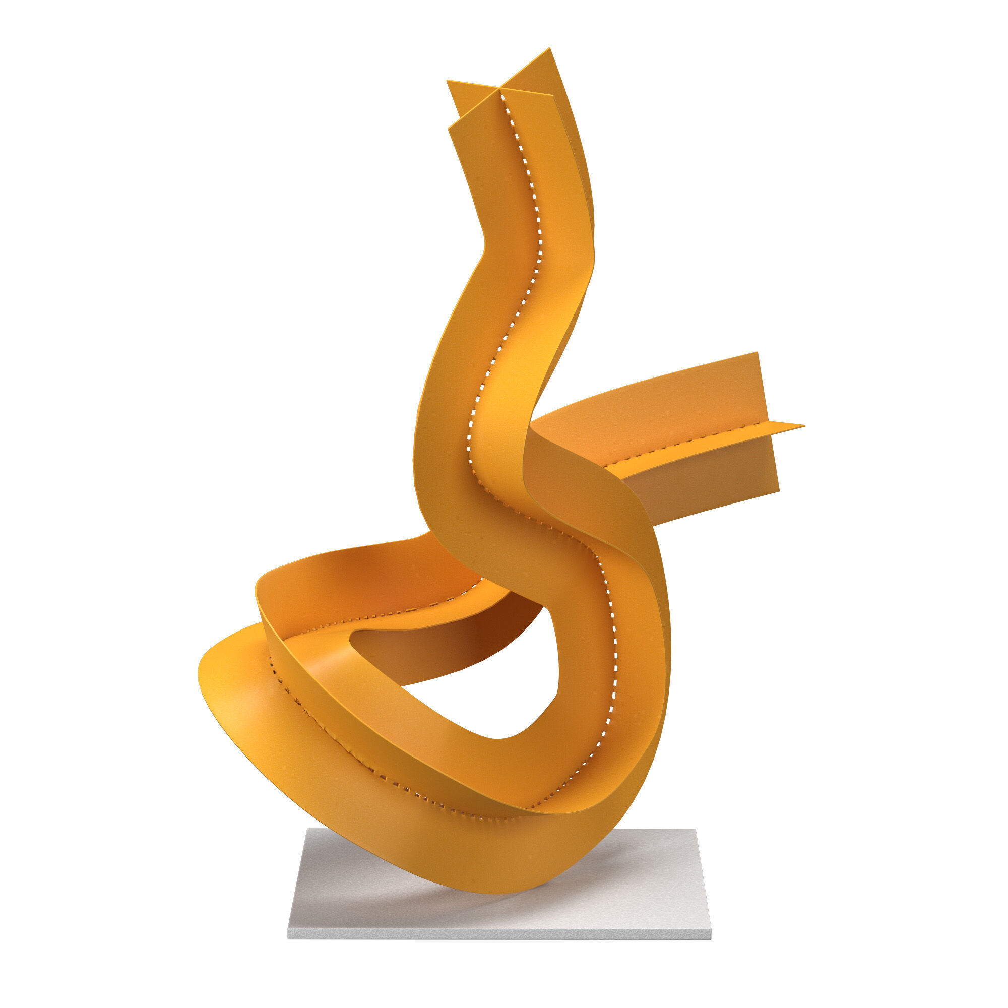 SCULPTURE JANOS KORBAN 3D model_3