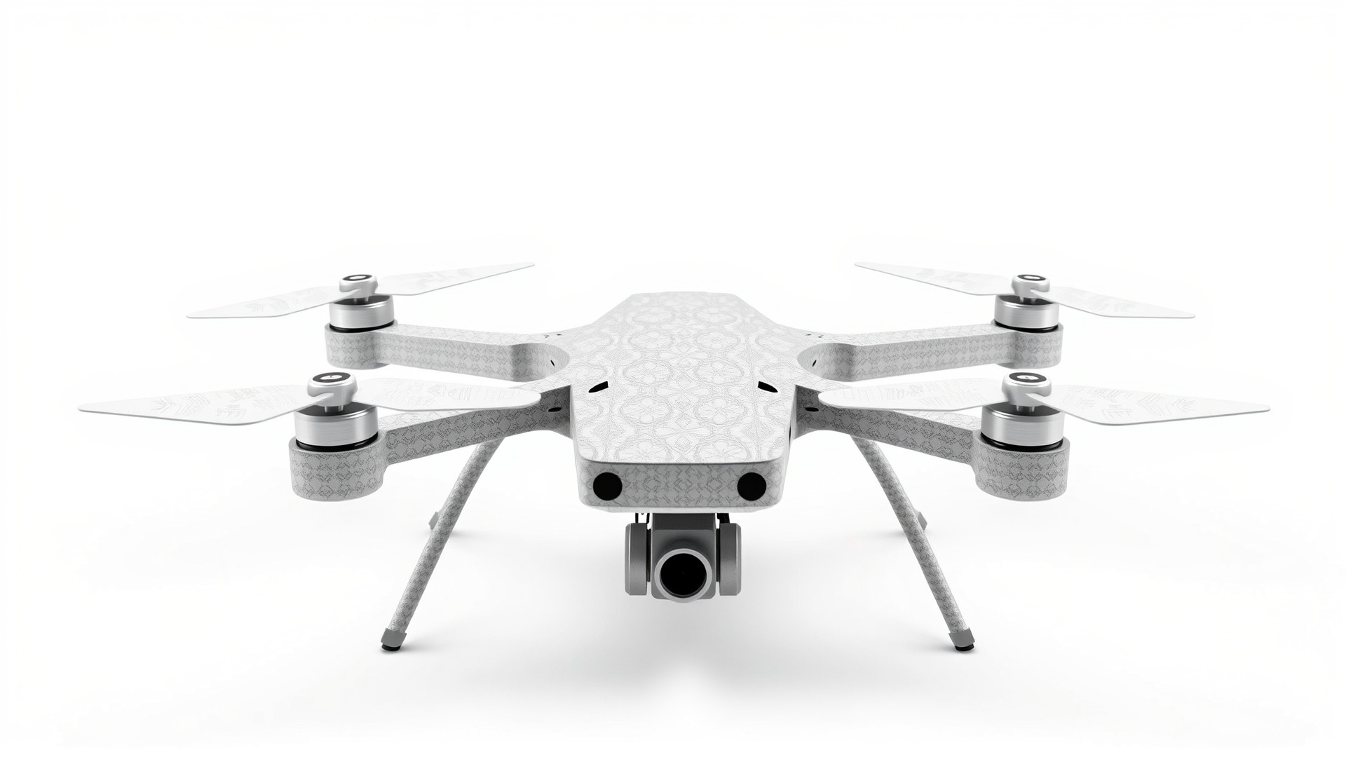 Advanced UAV Drone model pack with realistic material properties Low-poly 3D model_9