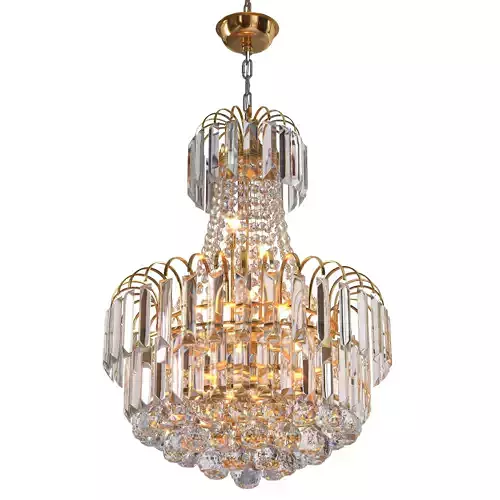 Luxury Crystal Pendant Lamp Chandelier Light Fixture