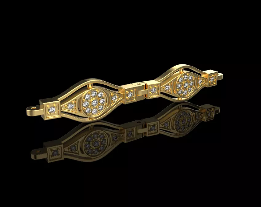 Bracelet  7062 3D print model_0