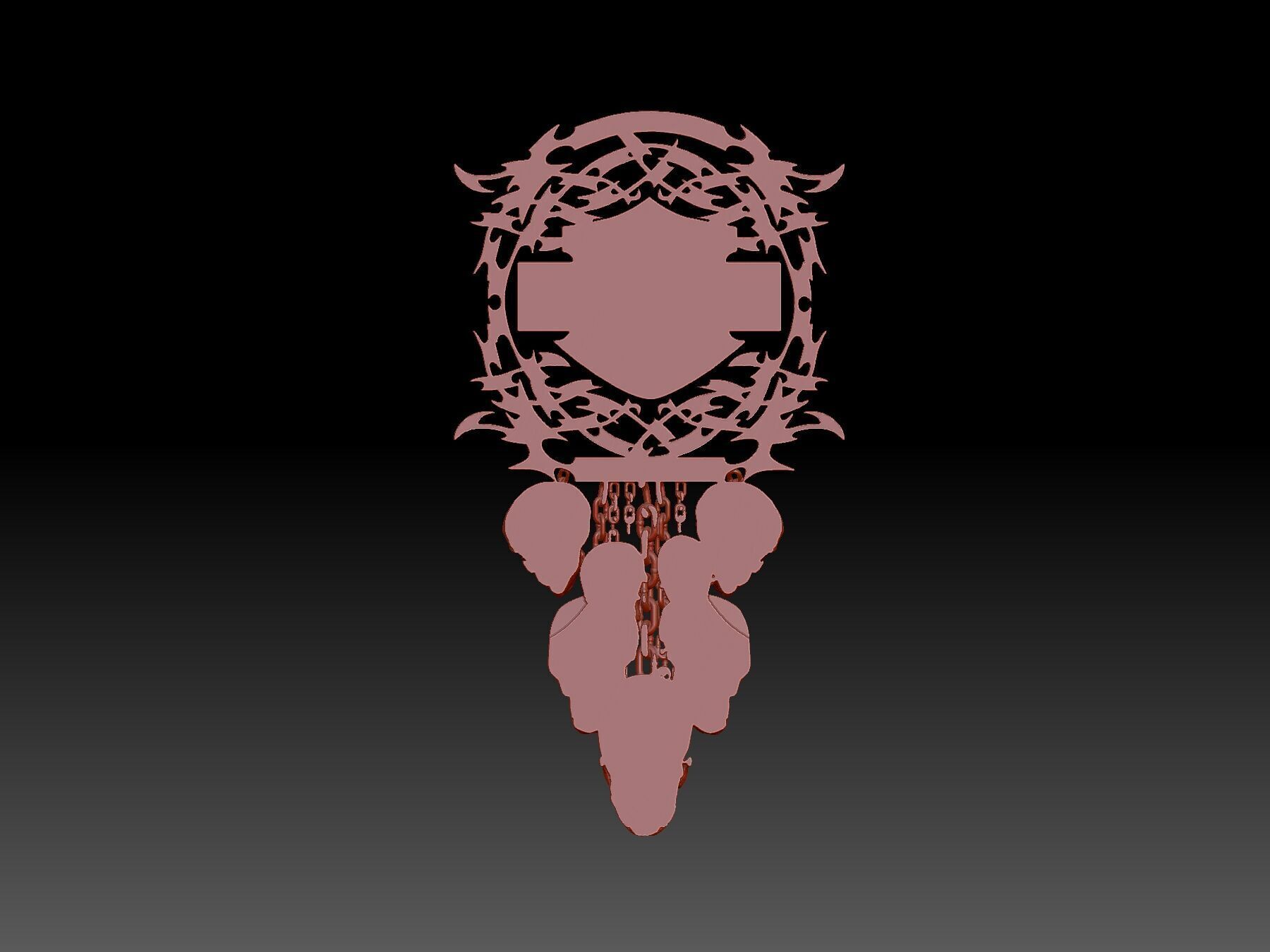 Biker bad ass 3D print model_2