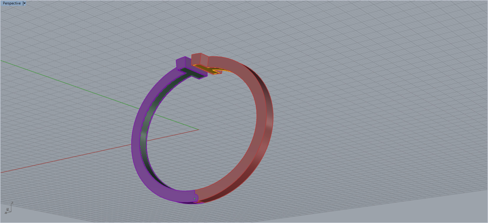 Bracelet 6829 3D print model_4