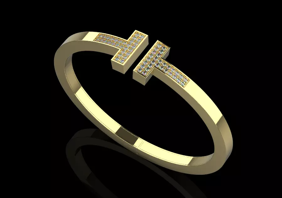 Bracelet 6829 3D print model_0