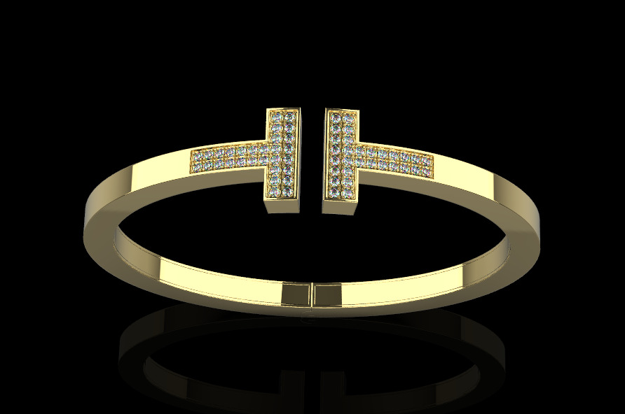 Bracelet 6829 3D print model_2