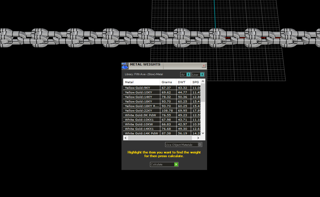 Cross Pendant Chain 40008 3D print model_18