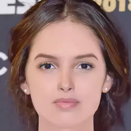 Lyna Khoudri Head - No Hair - Low poly head for game