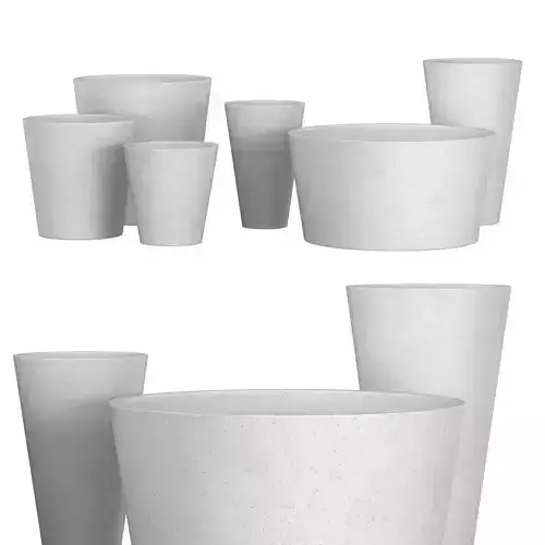 Salento Round Planters