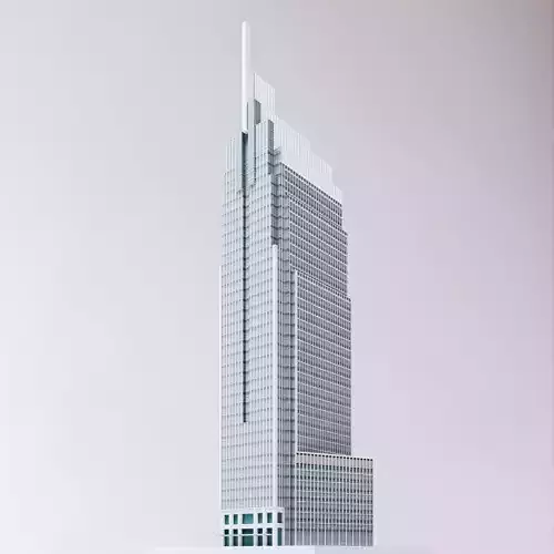 VIETCOMBANK TOWER - 3D MODEL - SAIGON