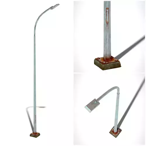 Streetlight 3d model PBR Low-Poly