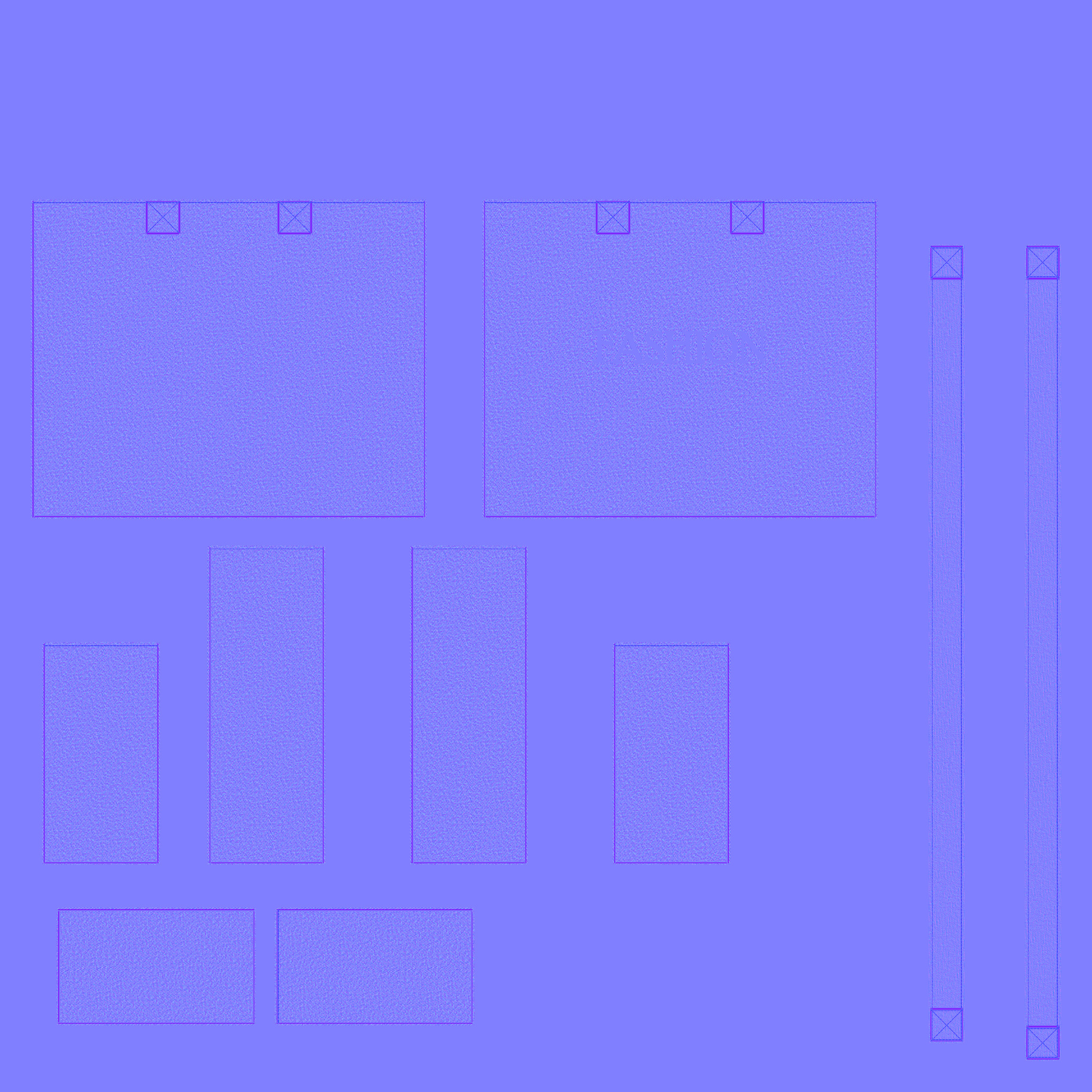 Hand Bag In Low Poly Low-poly 3D model_4