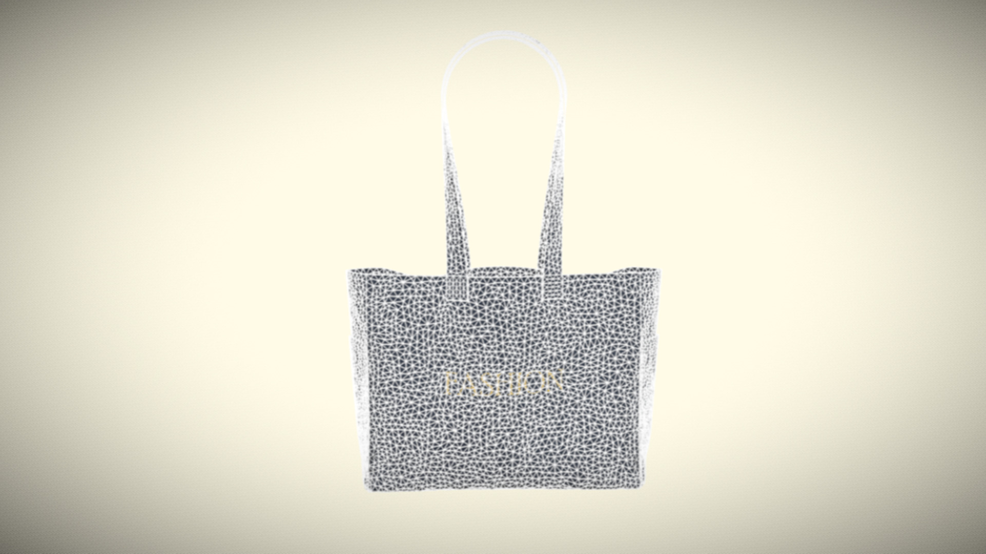 Hand Bag In Low Poly Low-poly 3D model_1