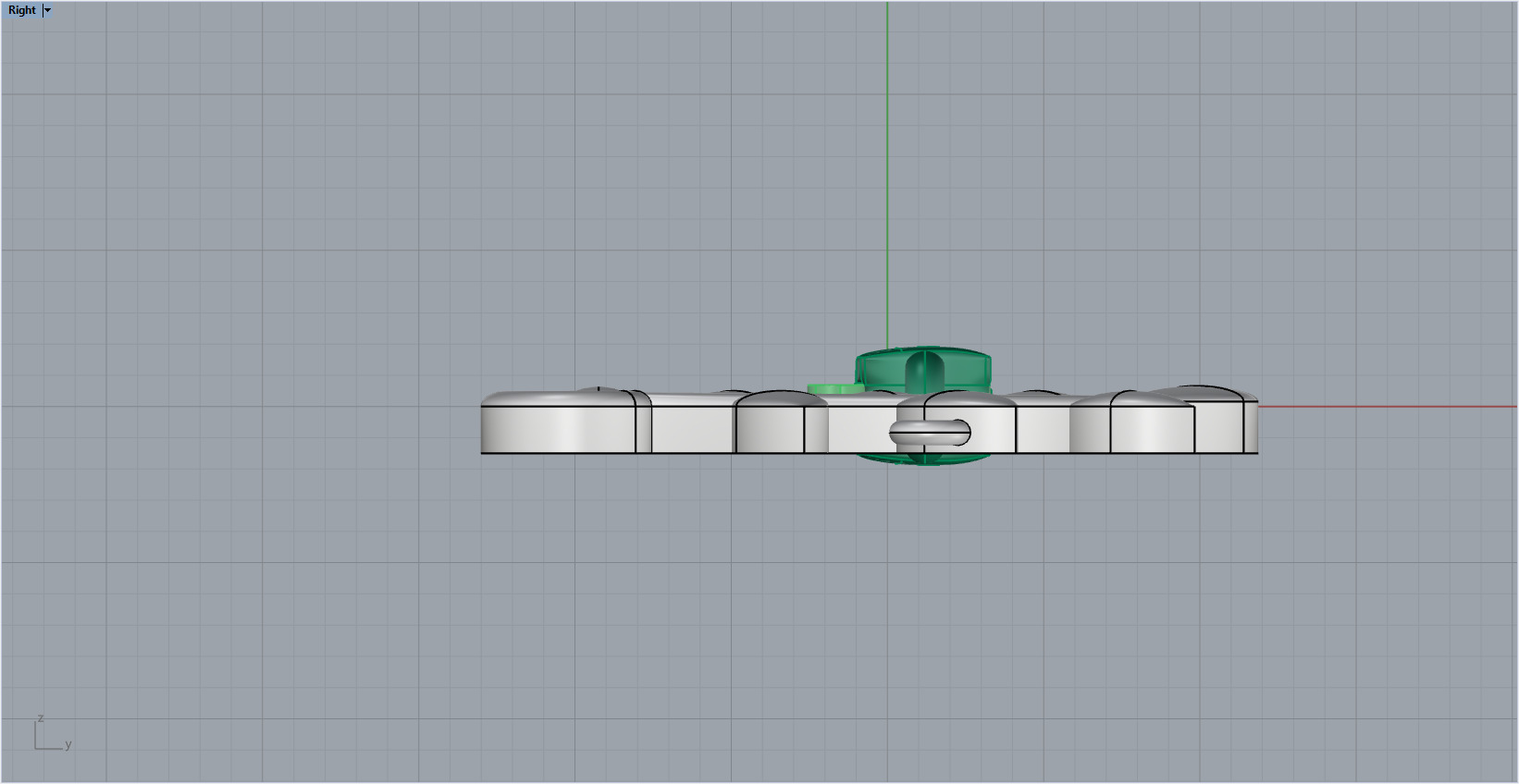 Leaf Bracelet 6537 3D print model_5