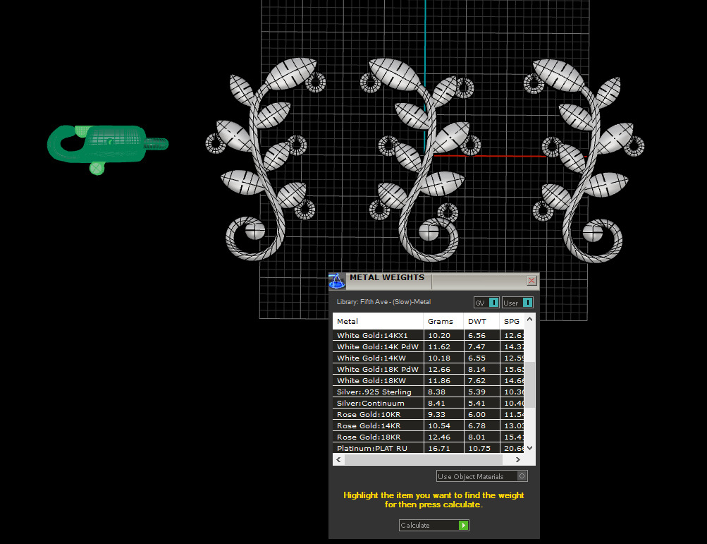 Leaf Bracelet 6537 3D print model_9