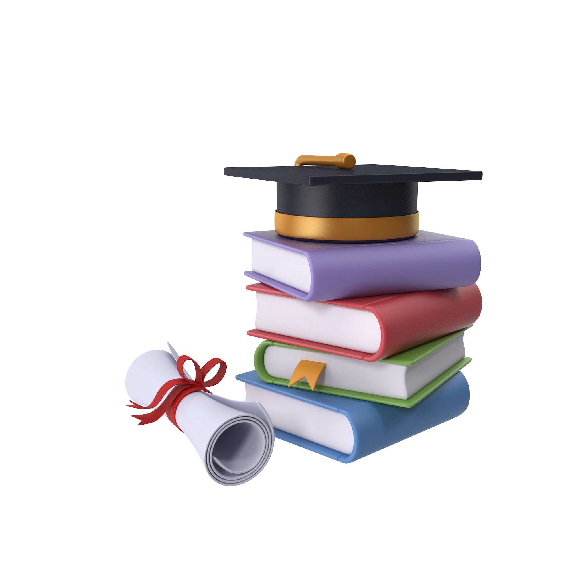 Education Low-poly 3D model_15