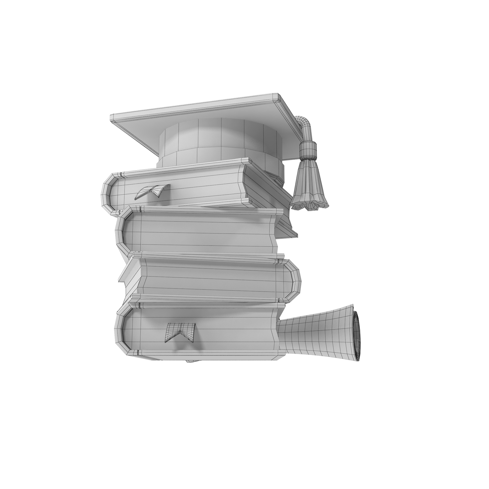 Education Low-poly 3D model_26