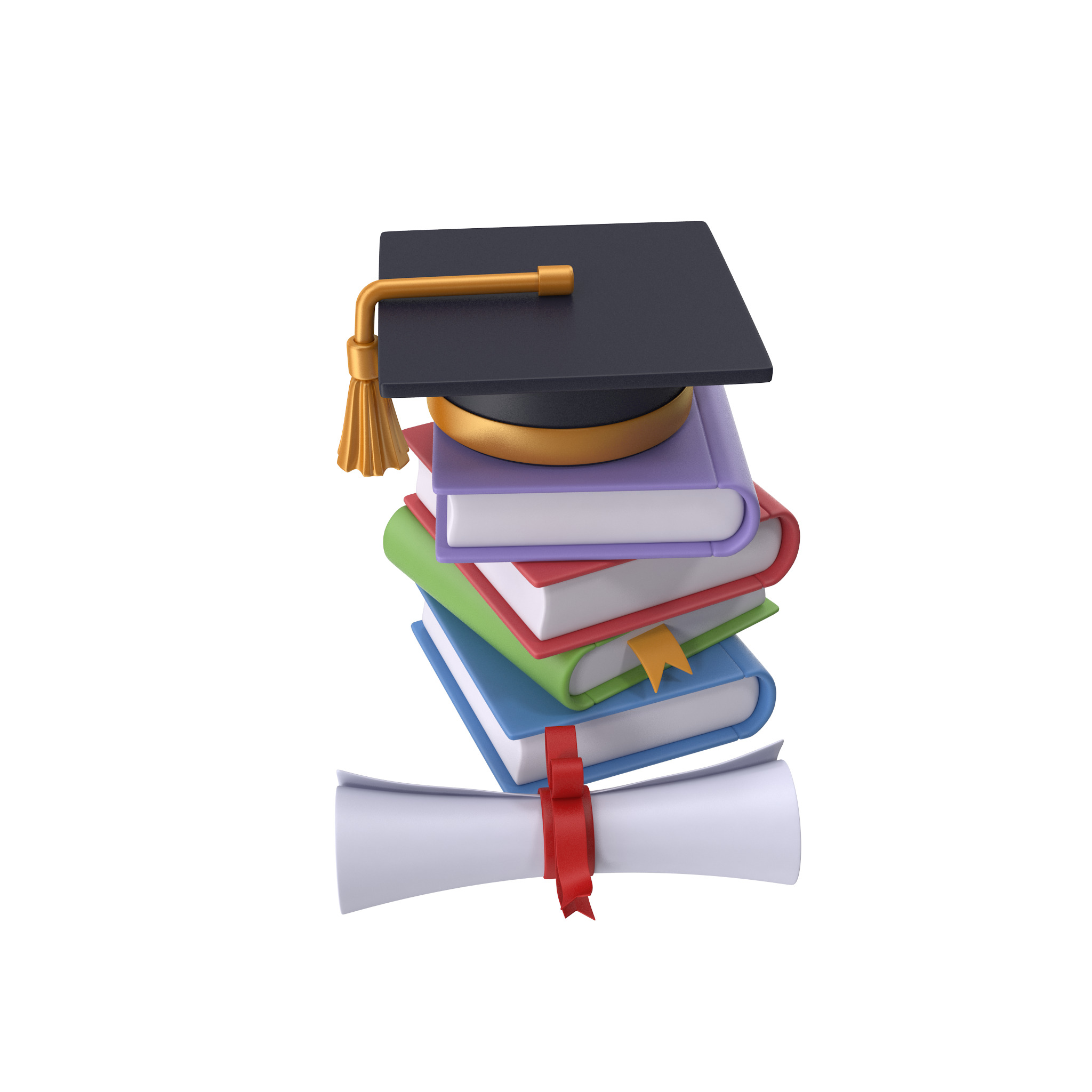 Education Low-poly 3D model_8
