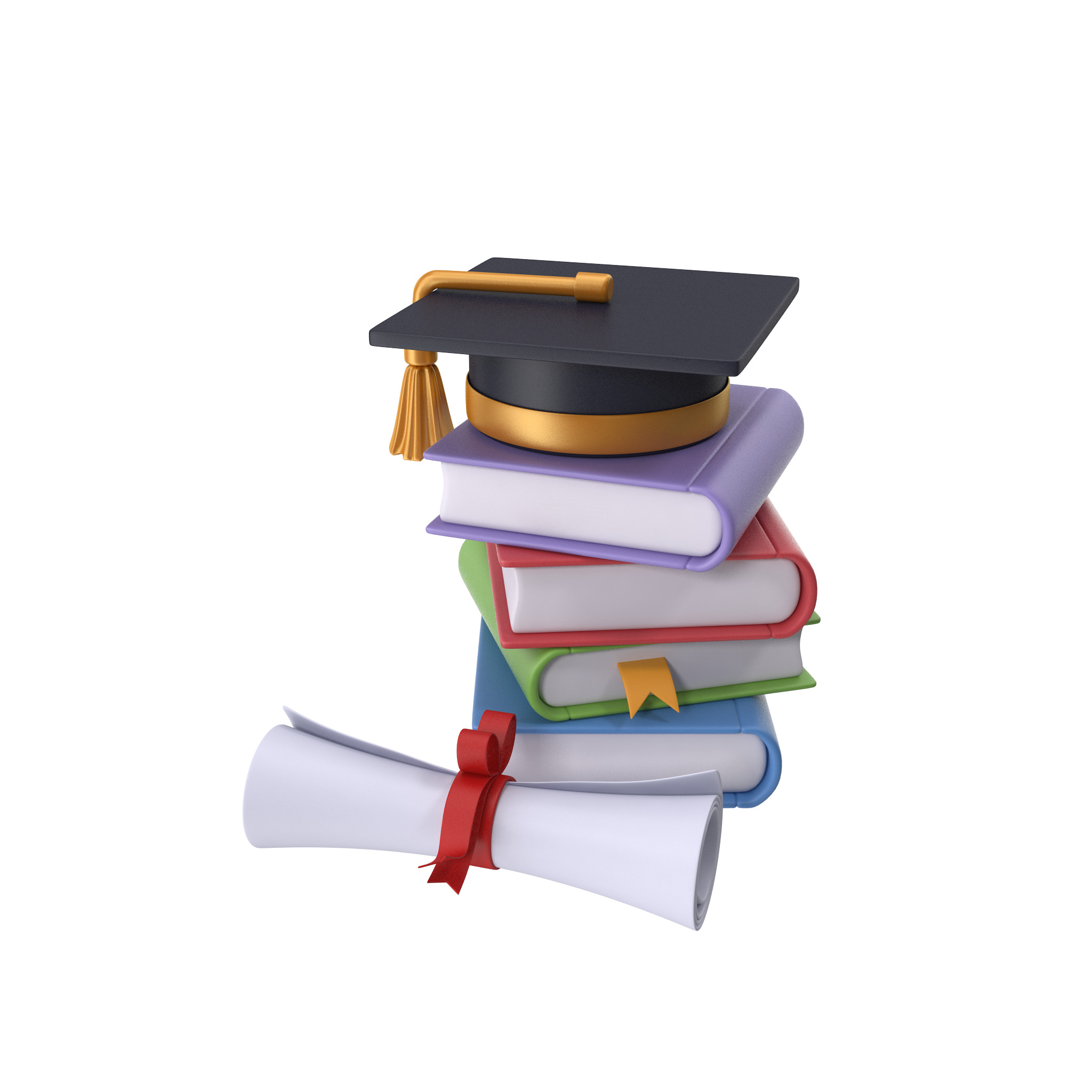 Education Low-poly 3D model_9