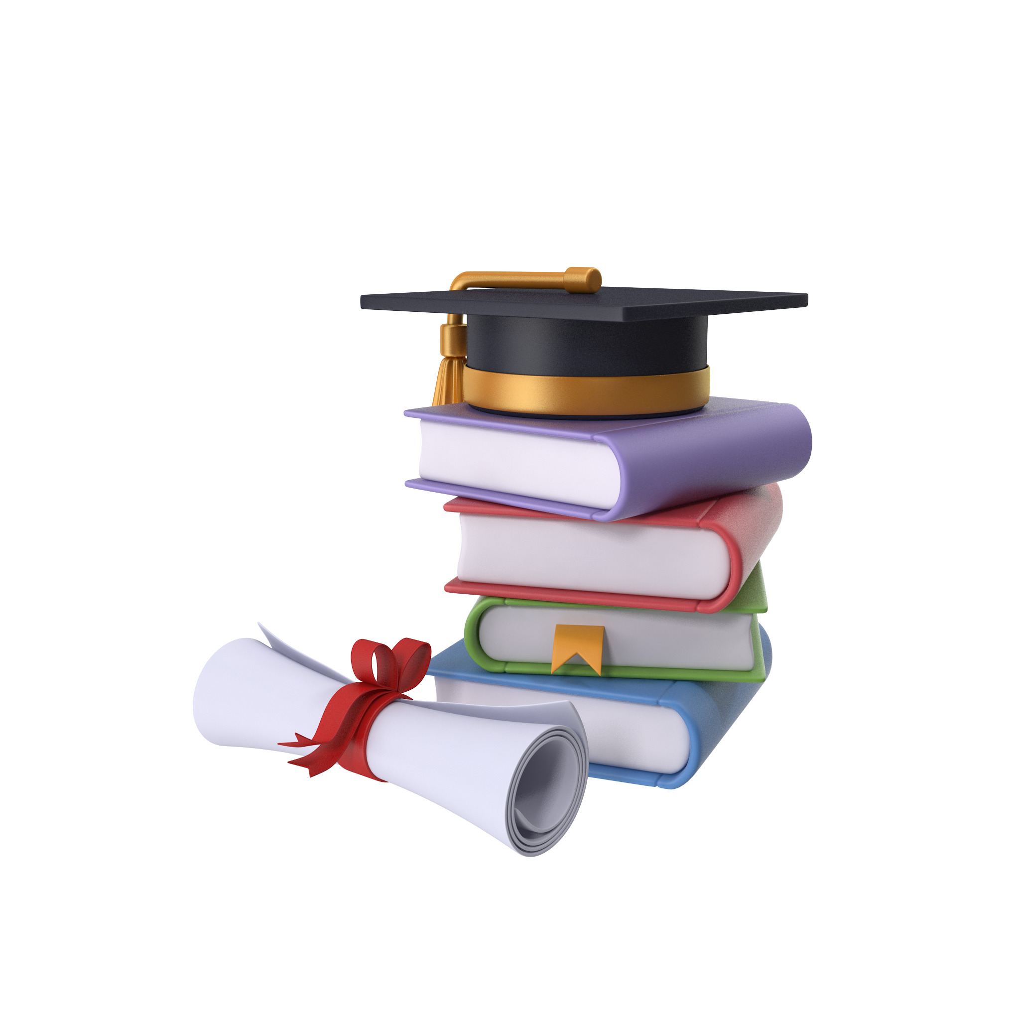 Education Low-poly 3D model_14
