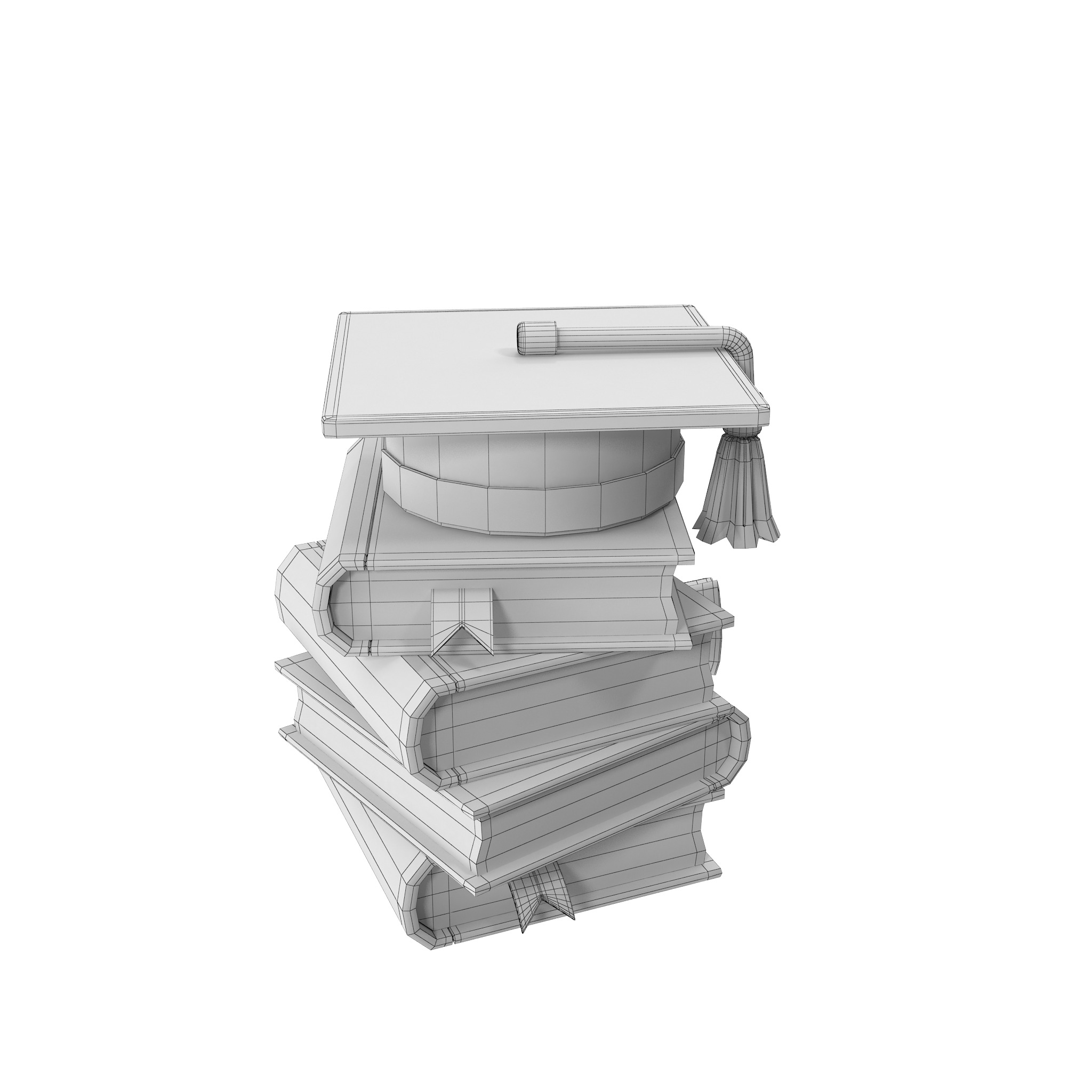 Education Low-poly 3D model_41