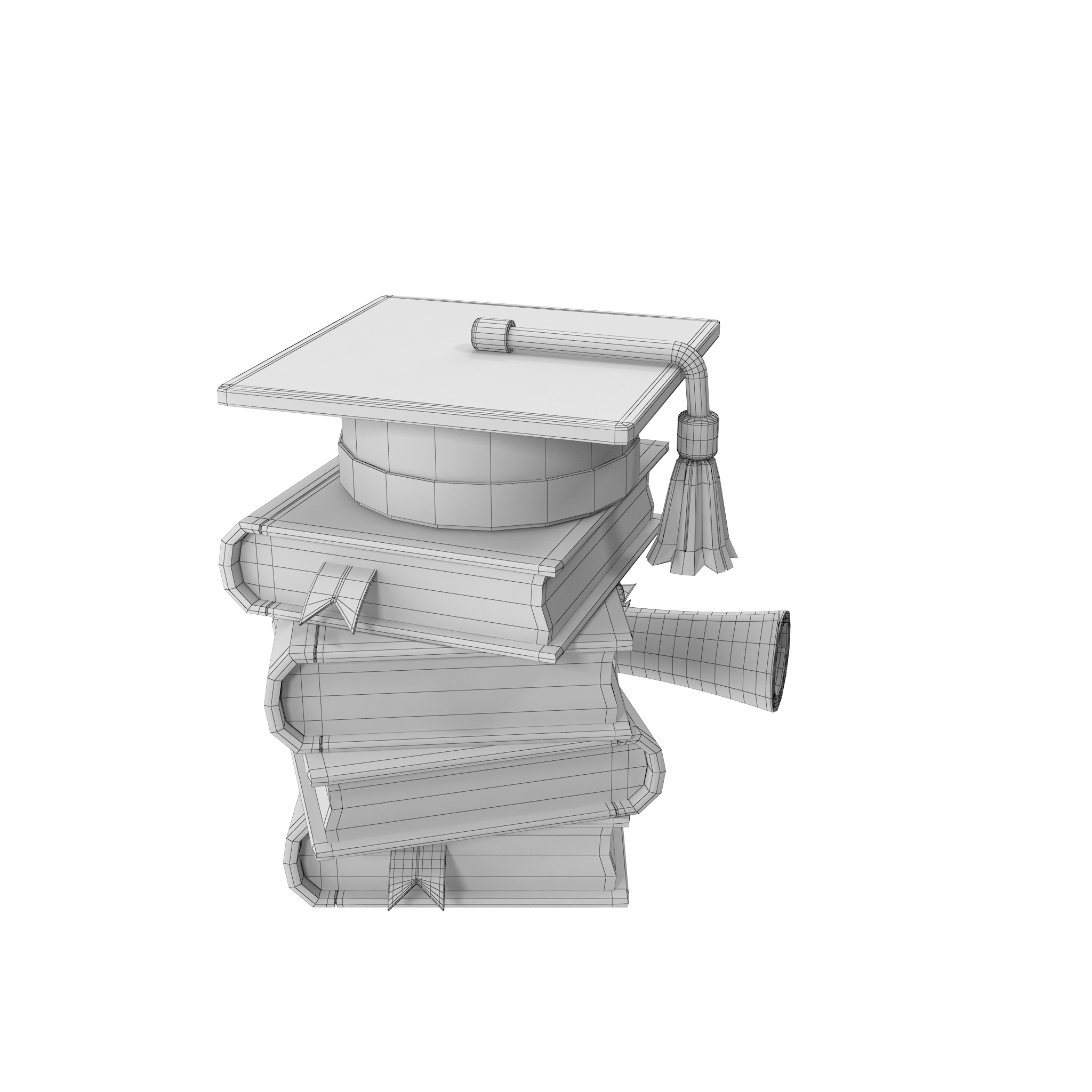 Education Low-poly 3D model_39