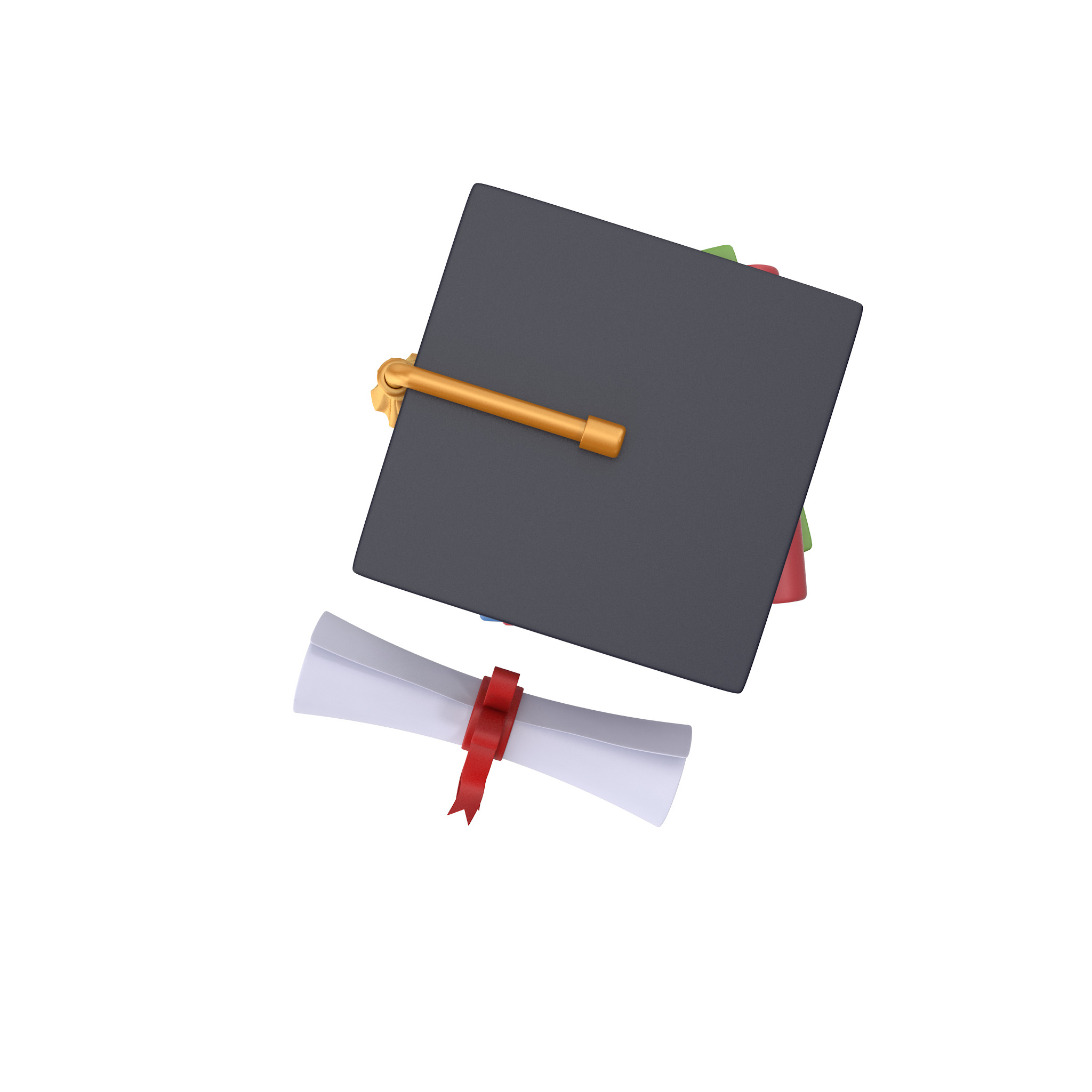 Education Low-poly 3D model_22
