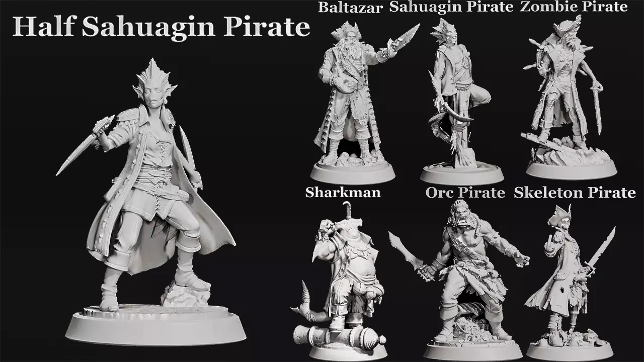 Dangers Of The Sea 011 3D Model Collection_0