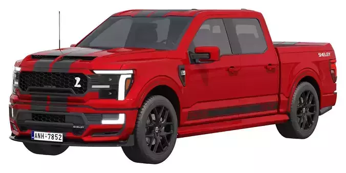 Shelby F-150 Super Snake 2024 3D model
