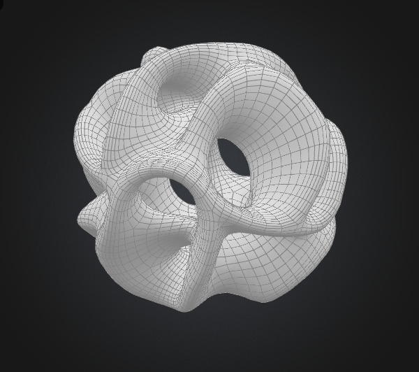 Scifi Object Shape Model 13 3D model_6