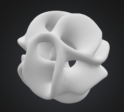 Scifi Object Shape Model 13 3D model_4