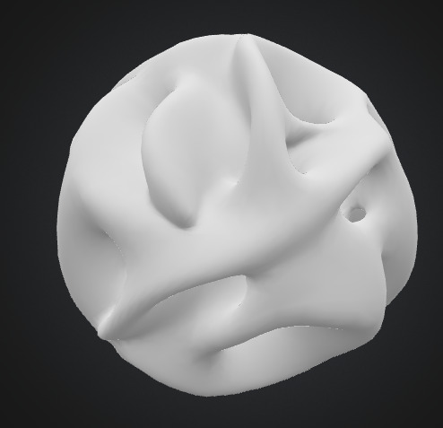 Scifi Object Shape Model 13 3D model_3