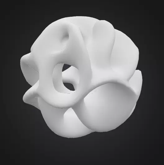 Scifi Object Shape Model 13 3D model_0