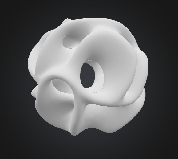 Scifi Object Shape Model 13 3D model_2