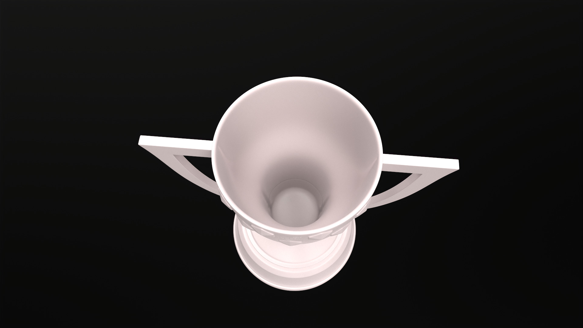 La Liga Trophy 3D print model_3